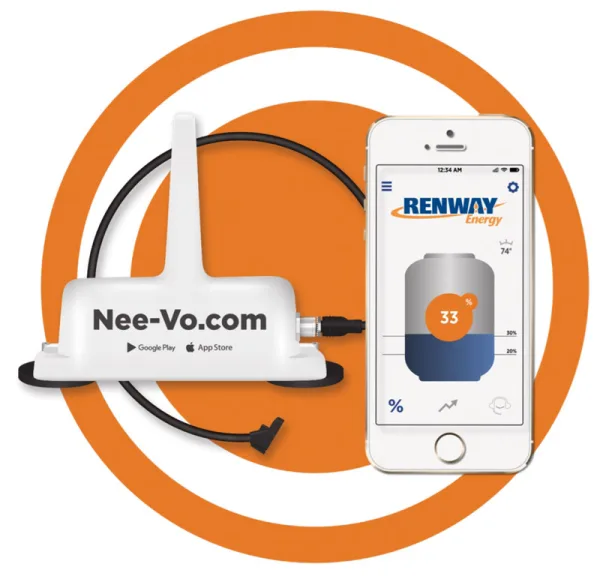 Nee-Vo tank monitor device